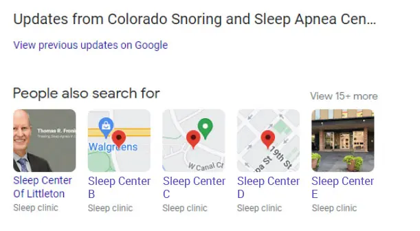 Google Business Profile listing